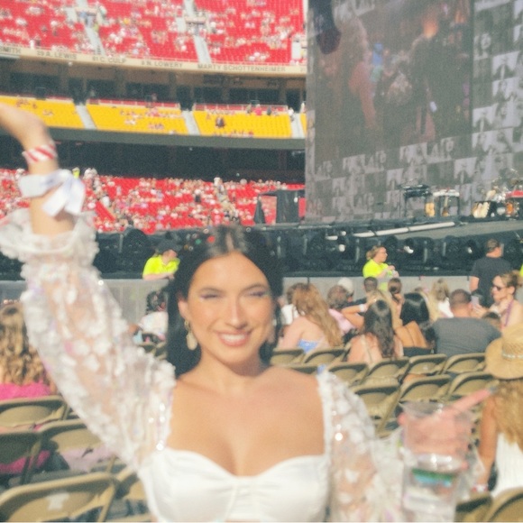 White rave top - Picture 2 of 3